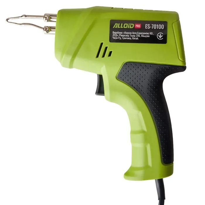 Паяльник электрический Alloid импульсный, с аксессуарами, 100Вт (ES-70100) изображение 3