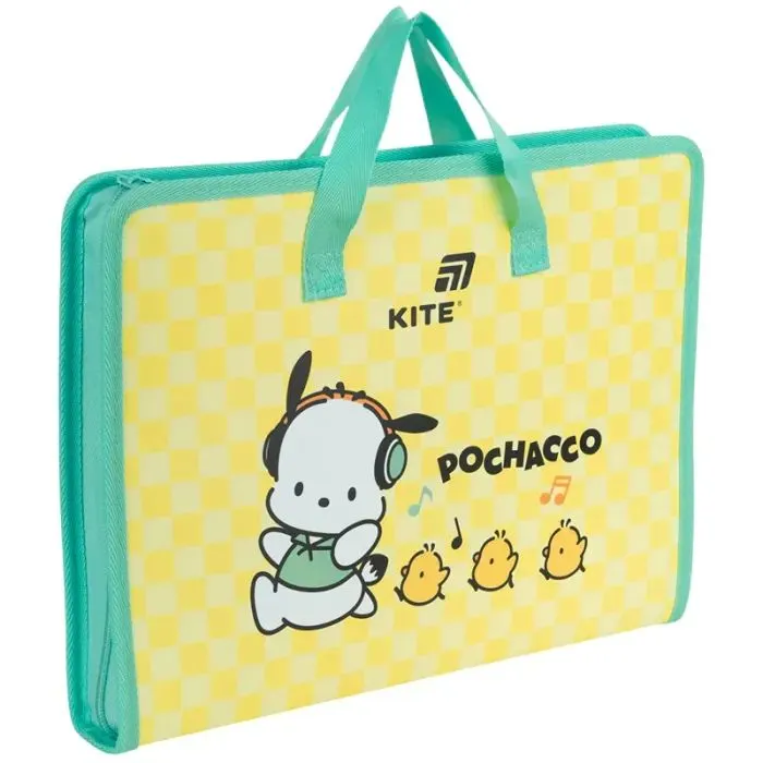 Папка - портфель Kite на молнии A4 Pochacco, 1 отделение (PC26-202) изображение 2
