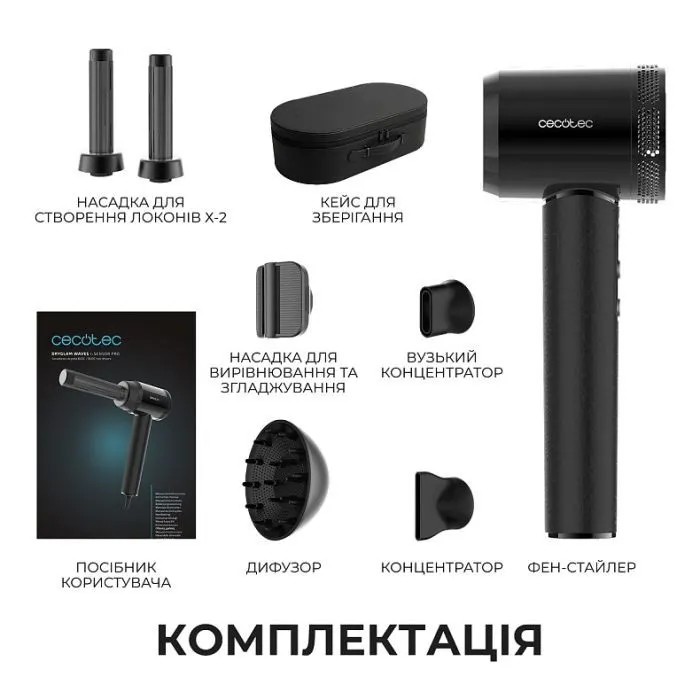 Фен Cecotec DryGlam Waves i-Sensor Pro (A01_EU01_118879) зображення 12