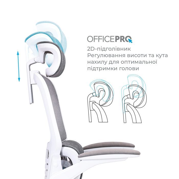 Офісне крісло OfficePro Verto, OC570B (OC570B) зображення 9