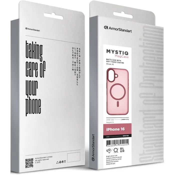 Чехол для мобильного телефона Armorstandart Mystiq MagCase Apple iPhone 16 Blue (ARM91573) изображение 3