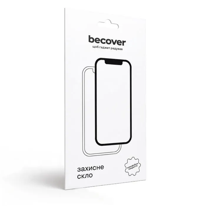 Стекло защитное BeCover Poco C81 Pro Black (716115) изображение 5