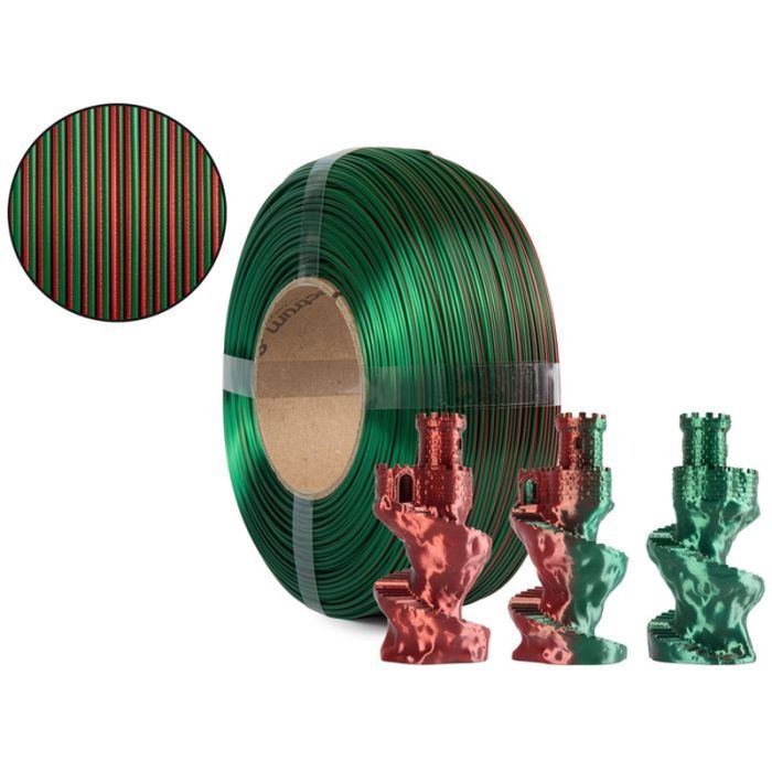 Пластик для 3D-принтера Spectrum PLA Magic Silk ReFill 1.75mm 1kg Fire & Ice (81427) изображение 3