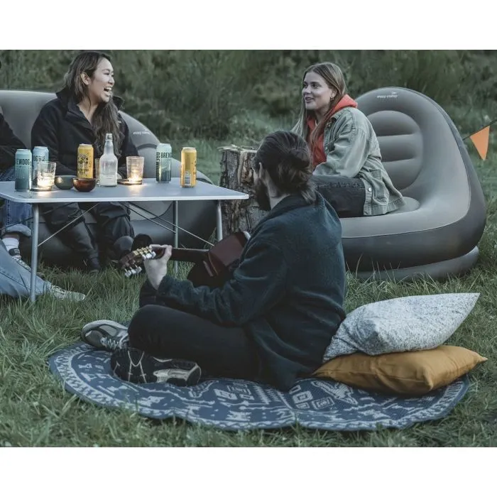 Туристический коврик Easy Camp для пікніка Bilberry Round Carpet 150 cm (180139) (932254) изображение 3