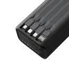 Батарея універсальна XO 30000mAh, PD/20W, QC/22,5W, Lamp, black (XO-PR285) зображення 5