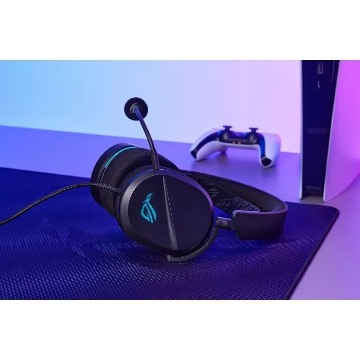Навушники ASUS ROG Pelta Core USB-C RGB Black (90YH04E0-BHUA00) зображення 6