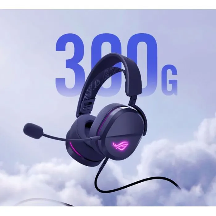 Навушники ASUS ROG Pelta Core USB-C RGB Black (90YH04E0-BHUA00) зображення 7