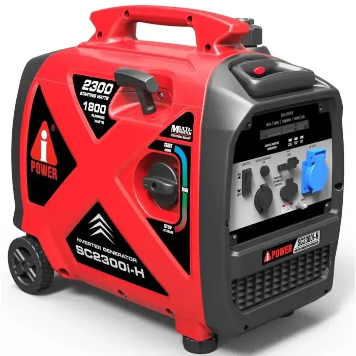 Генератор iPower інверторний, 2.3kW, 220V, 50Hz, 4.2л (SC2300i-H)