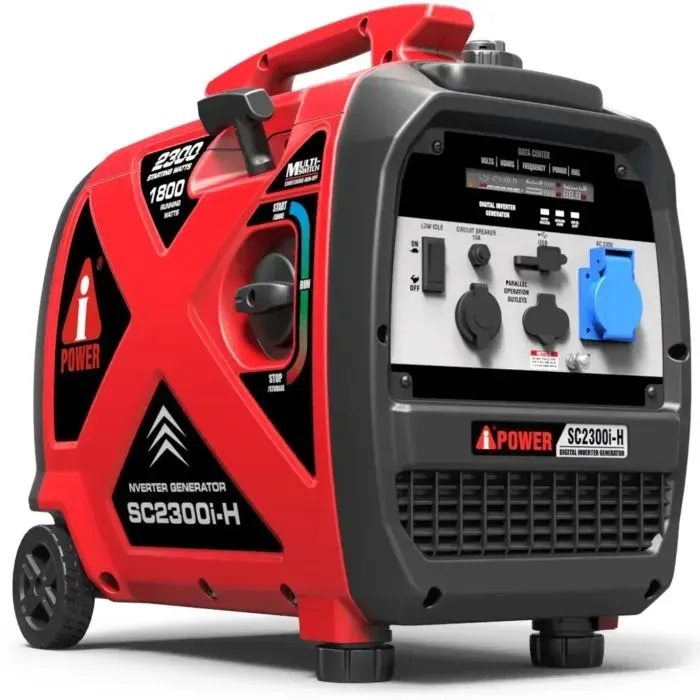 Генератор iPower інверторний, 2.3kW, 220V, 50Hz, 4.2л (SC2300i-H) зображення 2