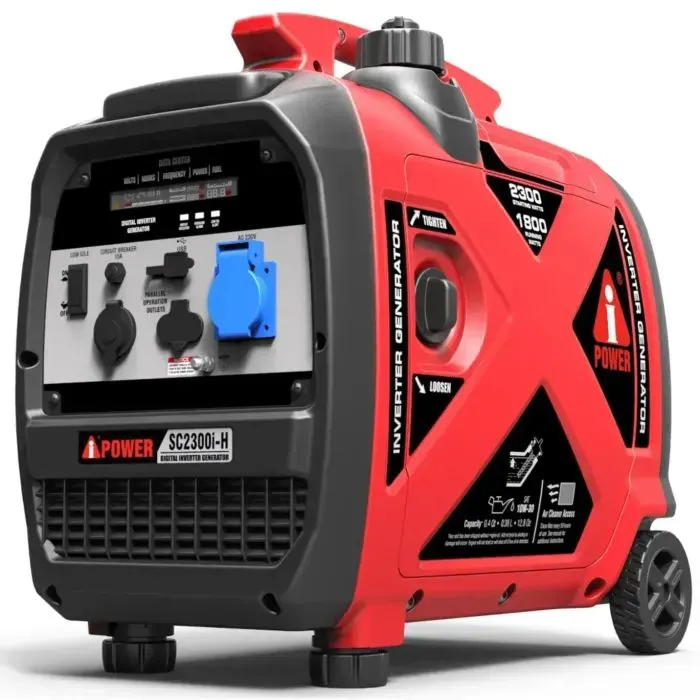 Генератор iPower інверторний, 2.3kW, 220V, 50Hz, 4.2л (SC2300i-H) зображення 4
