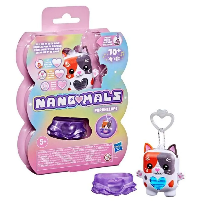 Интерактивная игрушка Nanomals S1 – Кошечка Пурнелопа (G2209)