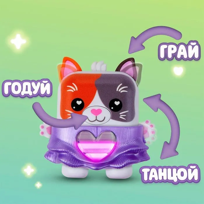 Интерактивная игрушка Nanomals S1 – Кошечка Пурнелопа (G2209) изображение 3