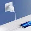 Зарядное устройство Choetech USB-C PD45W QC3.0/PPS GaN (PD8007-EU-WH) изображение 4