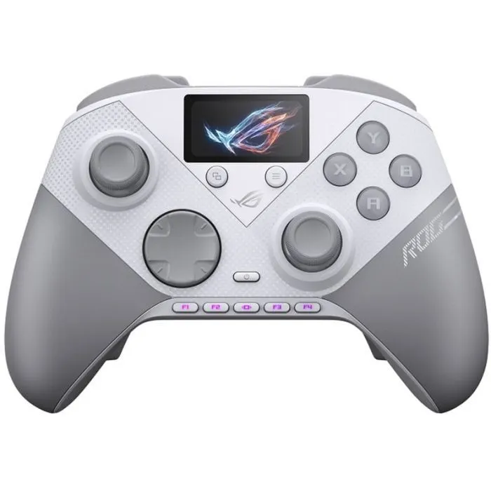 Геймпад ASUS ROG Raikiri II Pro, USB-A/BT/WL, білий (90MP05A0-BDUA10)