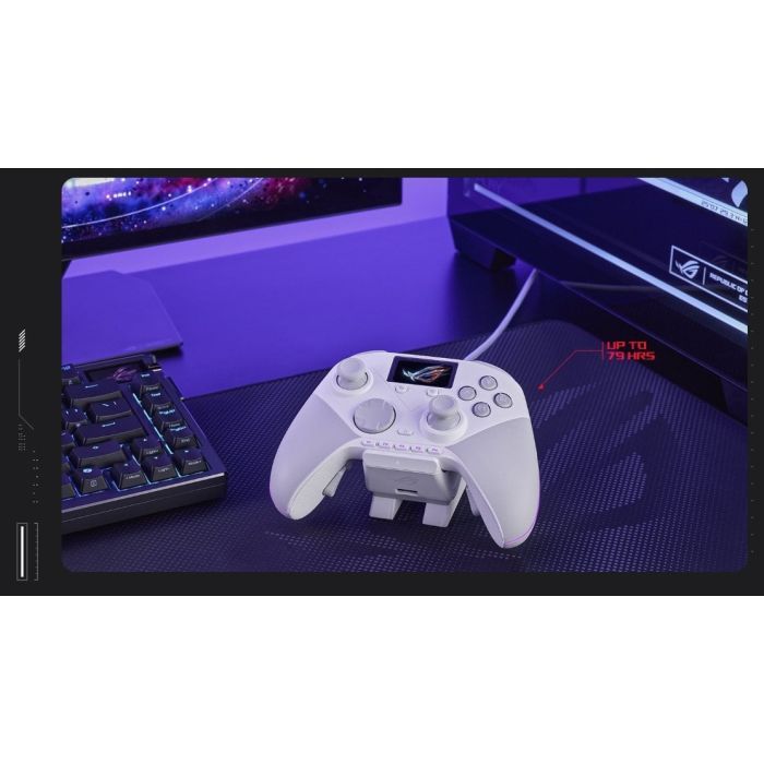 Геймпад ASUS ROG Raikiri II Pro, USB-A/BT/WL, чорний (90MP05A0-BDUA00) зображення 8