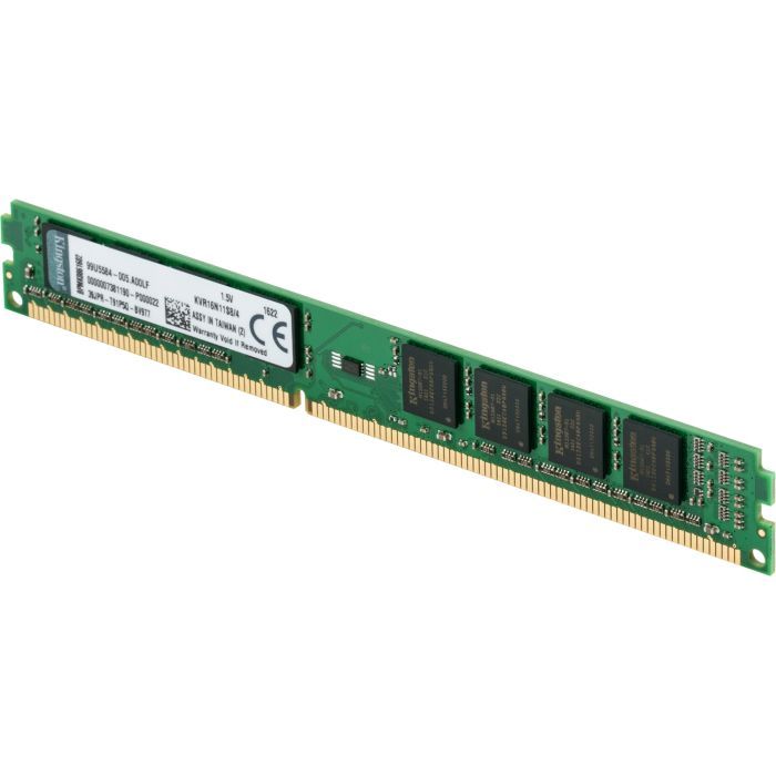 Модуль памяти для компьютера DDR3 4GB 1600 MHz Kingston (KVR16N11S8/4) изображение 3