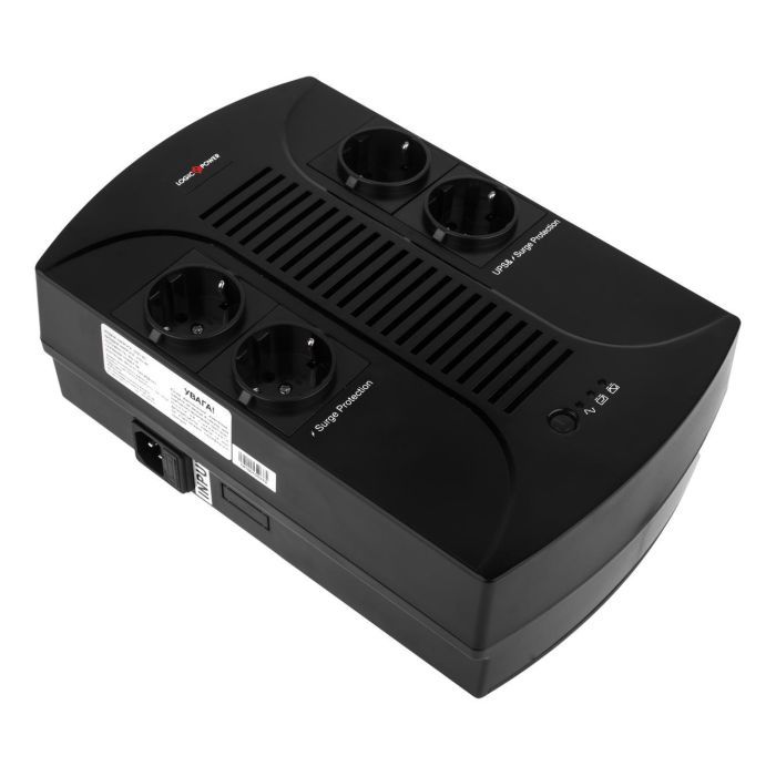 Пристрій безперебійного живлення LogicPower 650VA-PS (2415) зображення 3