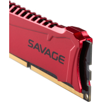 Модуль памяти для компьютера DDR3 4GB 1600 MHz Savage Red Kingston Fury (ex.HyperX) (HX316C9SR/4) изображение 5