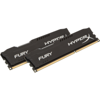 Модуль памяти для компьютера DDR3 16GB (2x8GB) 1866 MHz HyperX FURY Black Kingston Fury (ex.HyperX) (HX318C10FBK2/16) изображение 2