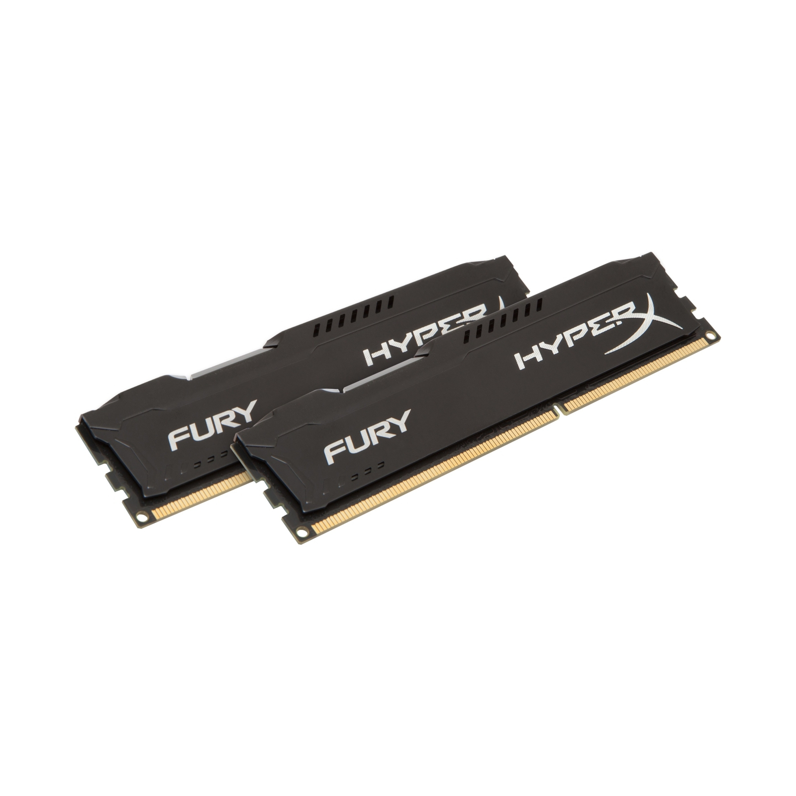 Модуль пам'яті для комп'ютера DDR3 8Gb (2x4GB) 1866 MHz HyperX Fury Black Kingston Fury (ex.HyperX) (HX318C10FBK2/8) зображення 2