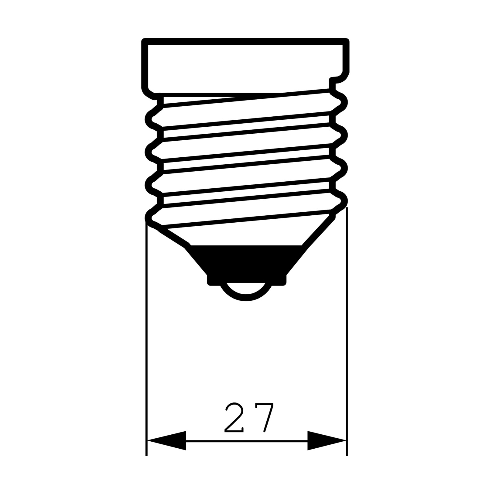 Лампочка Philips E27 40W 230V NR63 30D 1CT/30 Refl (8711500043603) изображение 2