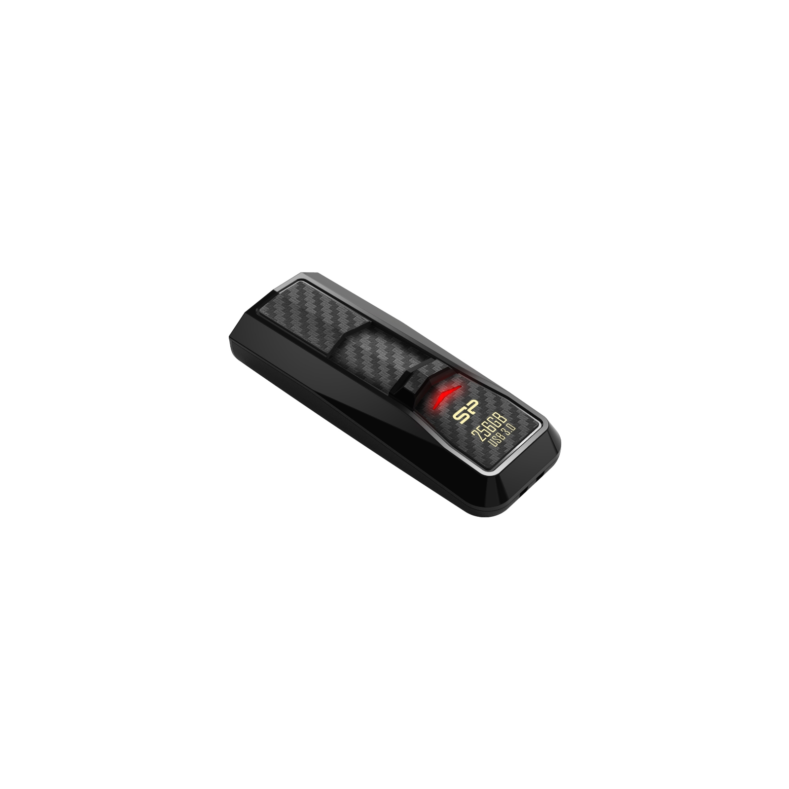 USB флеш накопитель Silicon Power 256Gb Blaze B50 Black USB 3.0 (SP256GBUF3B50V1K) изображение 2
