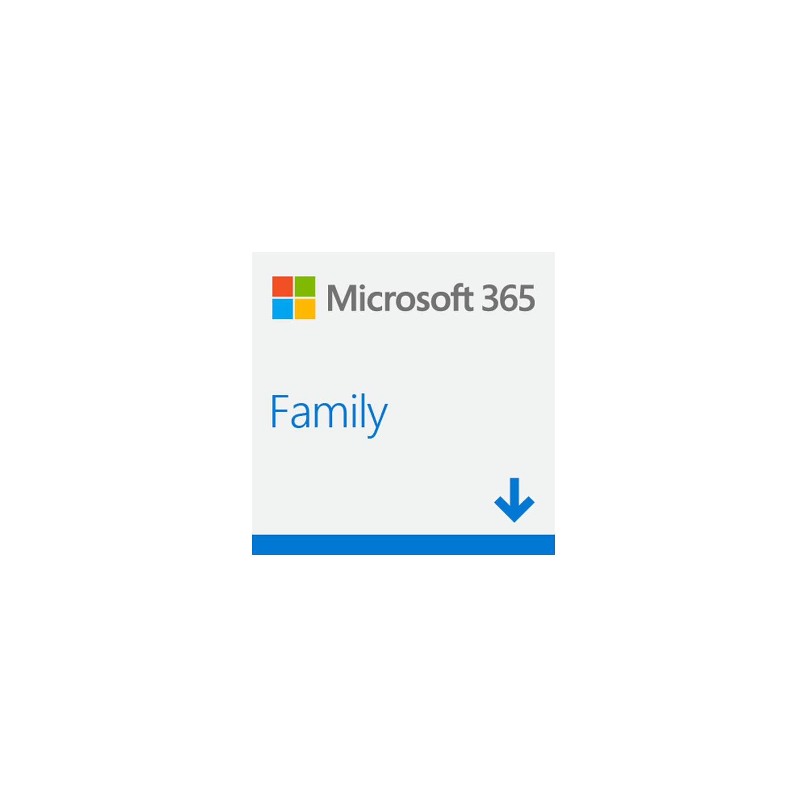 Офисное приложение Microsoft 365 Family 32/64 AllLngSub PKLic 1YR Online CEE Конверт (6GQ-00084-ESD)