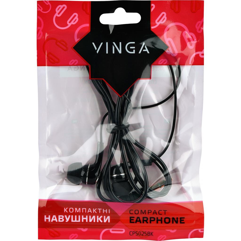 Навушники Vinga CPS025 Black (CPS025BK) зображення 4