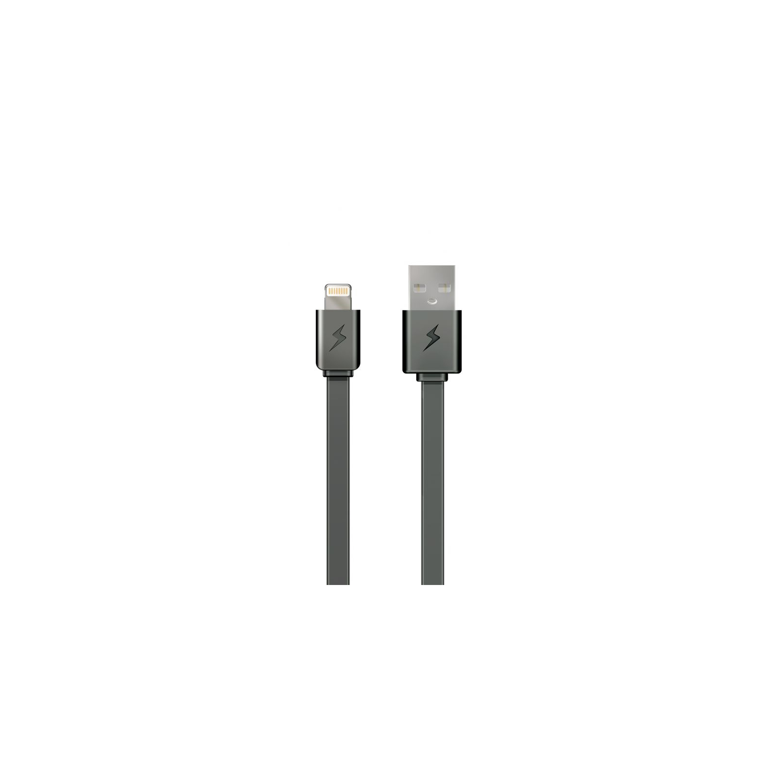Дата кабель USB 2.0 AM to Lightning 0.75m E-power (EP111DC) изображение 3