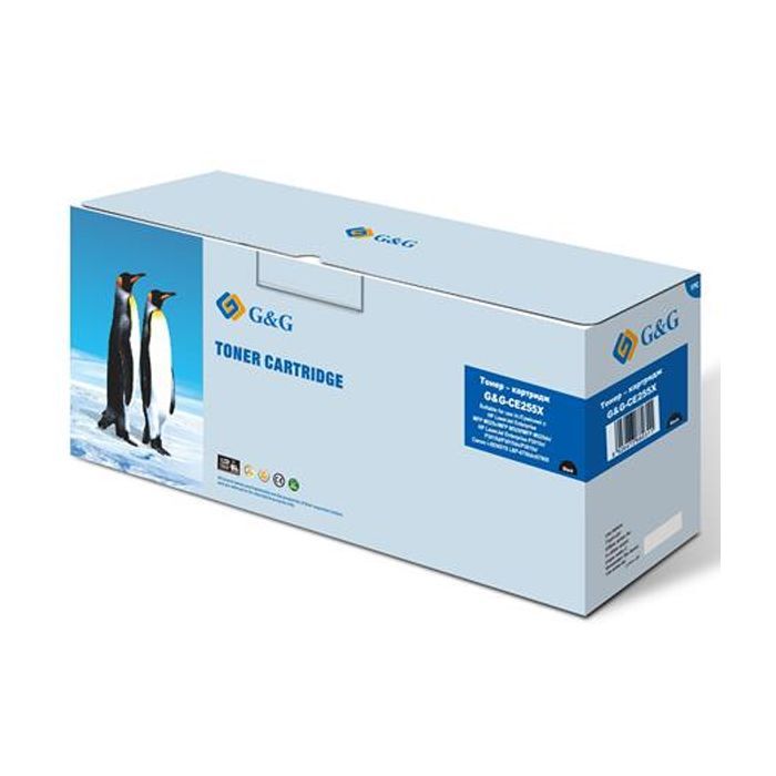 Картридж G&G HP LJ P3015 series (max), Canon 724H Bkack (G&G-CE255X)