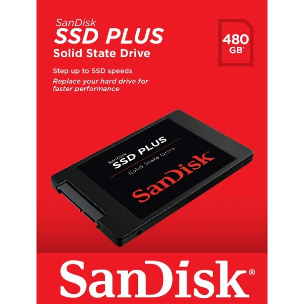 Накопитель SSD 2.5" 480GB SanDisk (SDSSDA-480G-G25) изображение 4
