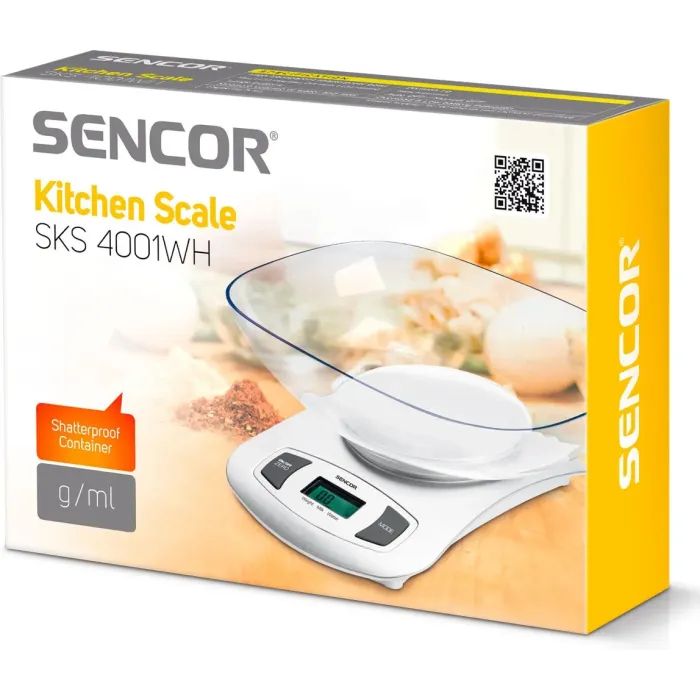 Весы кухонные Sencor SKS4001WH изображение 5