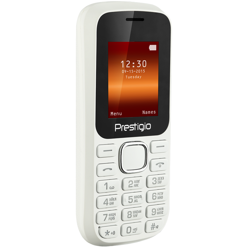 Мобільний телефон Prestigio 1180 Duo White (PFP1180DUOWHITE) зображення 3