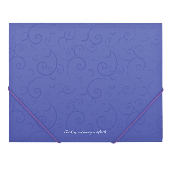 Папка на резинках Buromax А5, BAROCCO, violet (BM.3902-07)