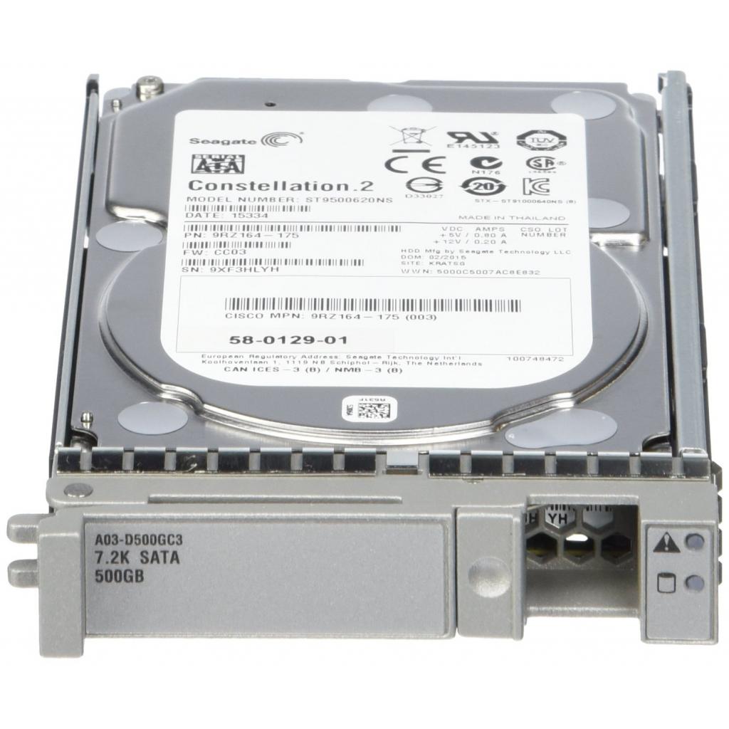 Жорсткий диск для сервера Cisco 500GB (A03-D500GC3=)