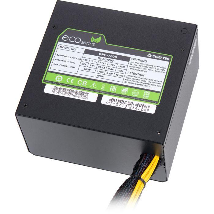 Блок питания Chieftec 700W (GPE-700S) изображение 5