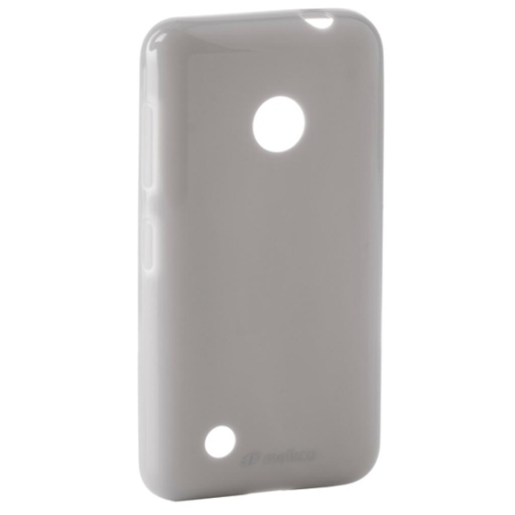 Чохол до мобільного телефона Melkco для Nokia Lumia 530 Poly Jacket TPU Gray (6195553)