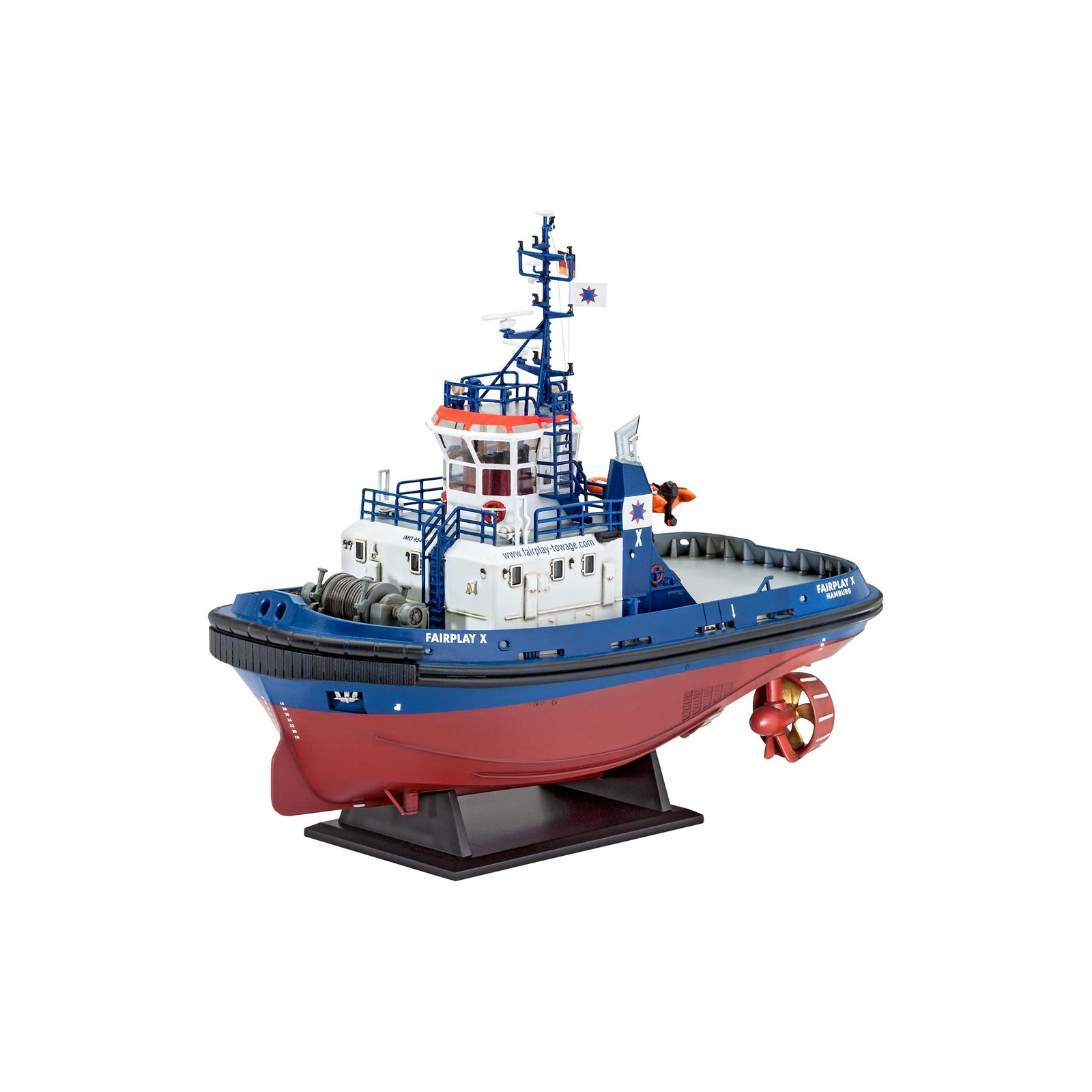 Сборная модель Revell Портовый буксир Harbour Tug Boat Fairplay 1:144 (5213) изображение 2