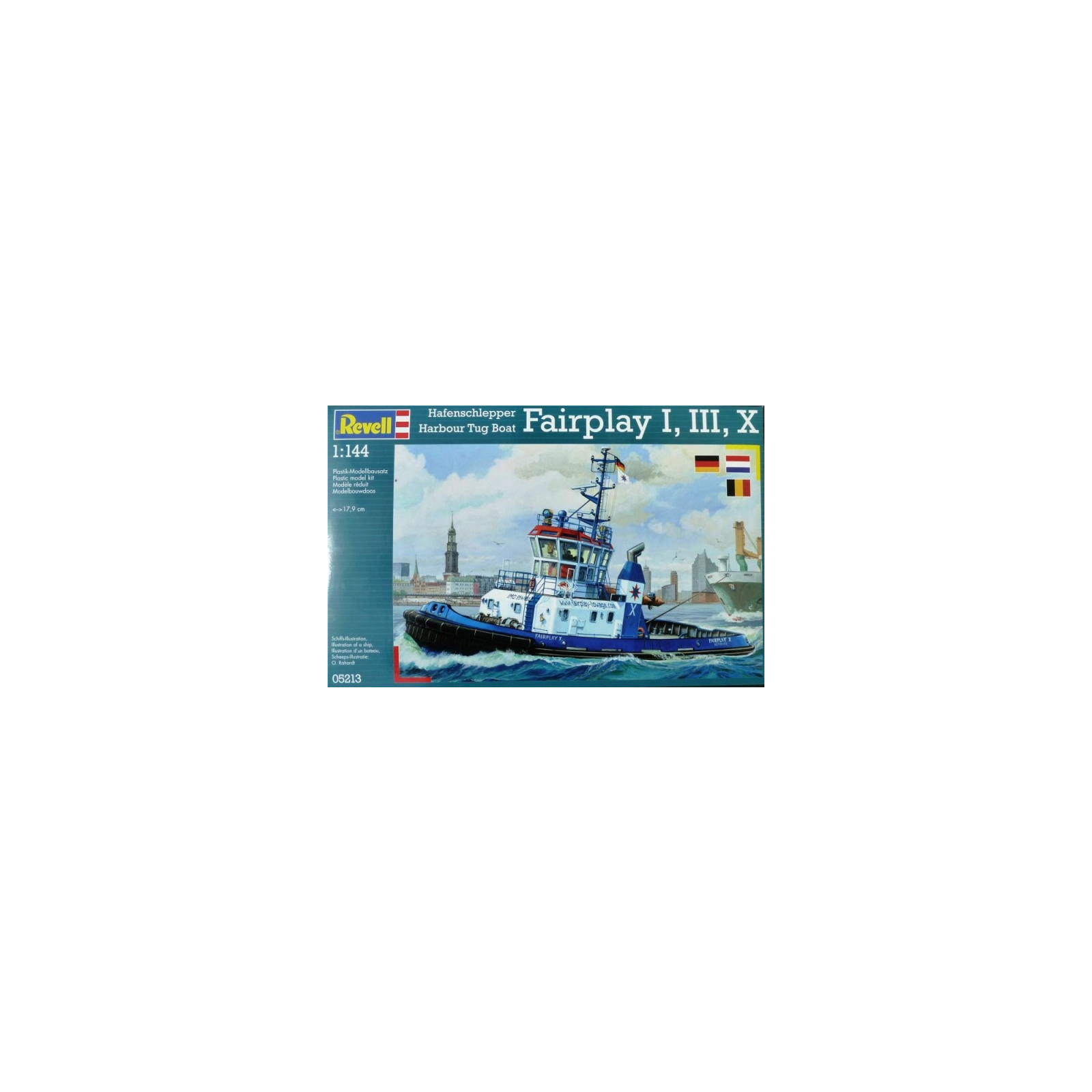 Сборная модель Revell Портовый буксир Harbour Tug Boat Fairplay 1:144 (5213)