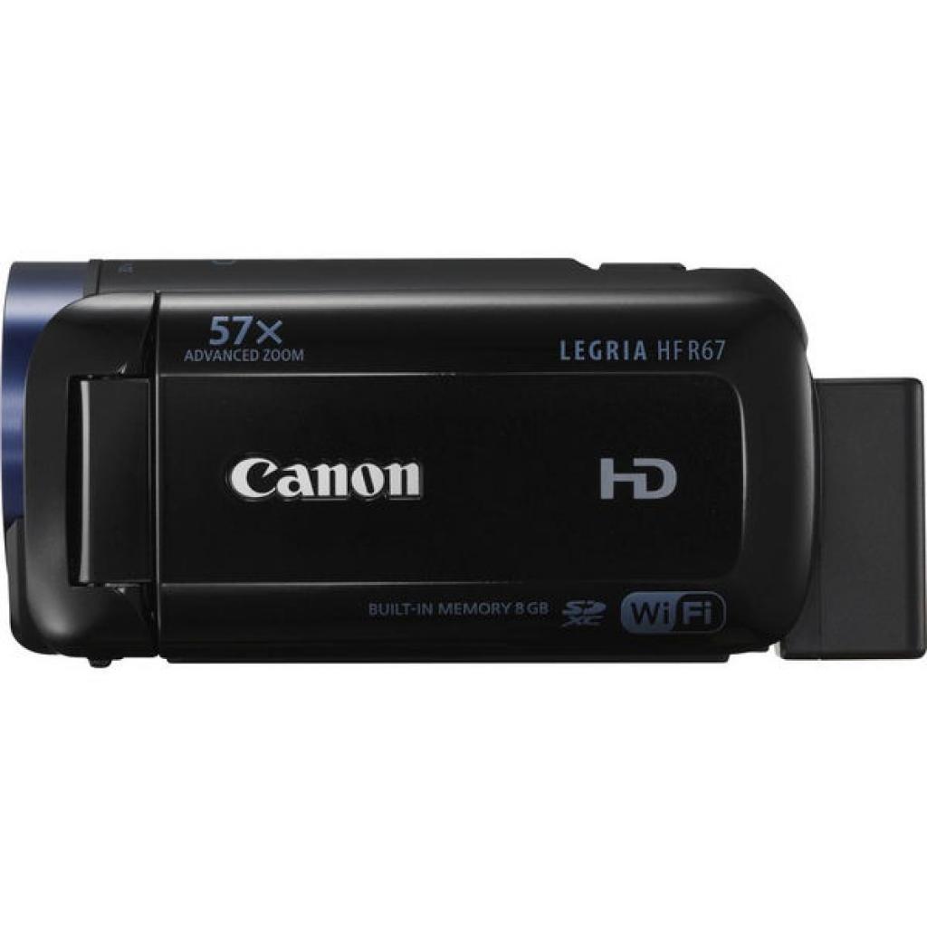 Цифрова відеокамера Canon HF R67 Black (0279C016) зображення 2