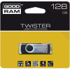 USB флеш накопитель Goodram 128GB UTS2 Twister Black USB 2.0 (UTS2-1280K0R11) изображение 2