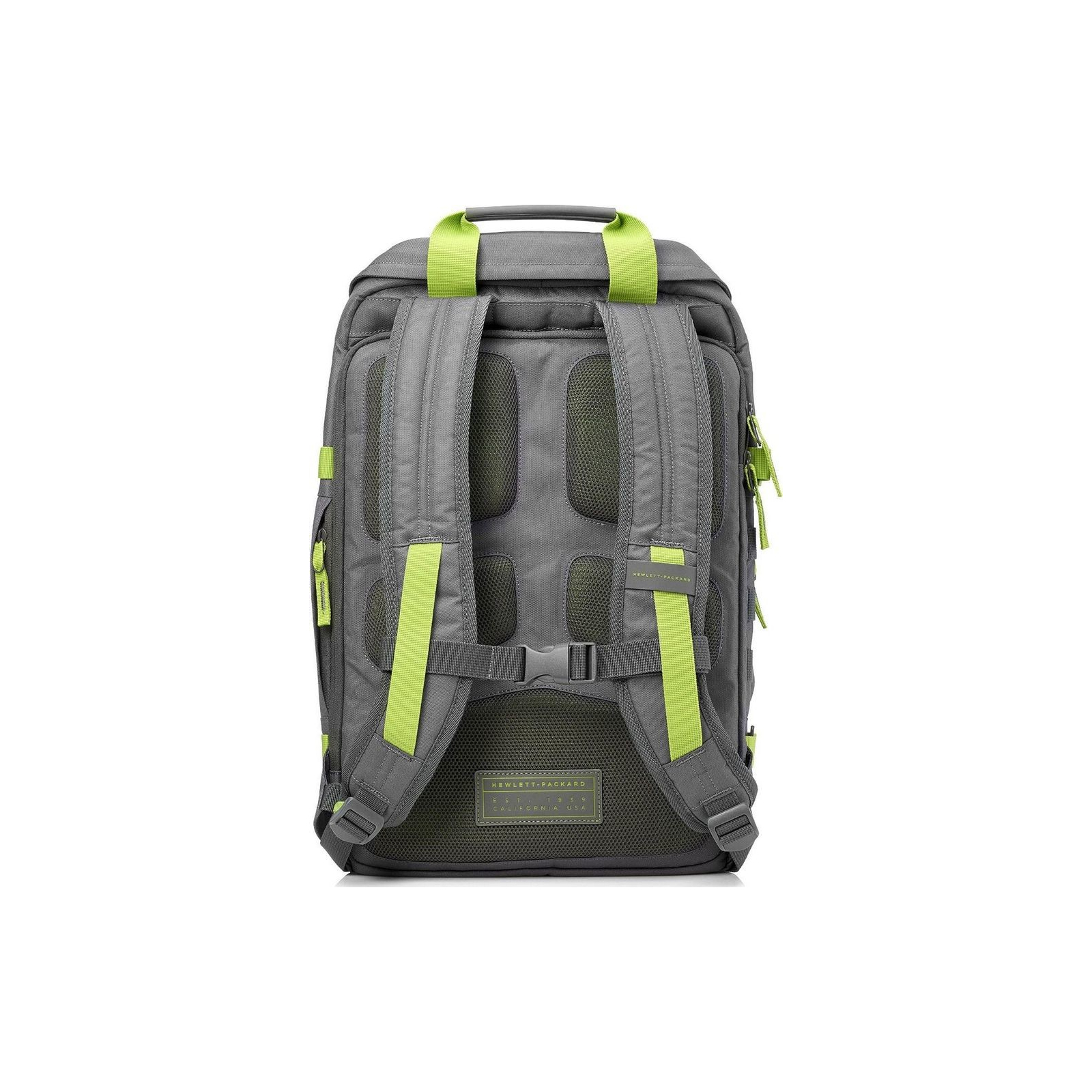 Рюкзак для ноутбука HP 15.6" Odyssey Grey/Green (L8J89AA) зображення 2