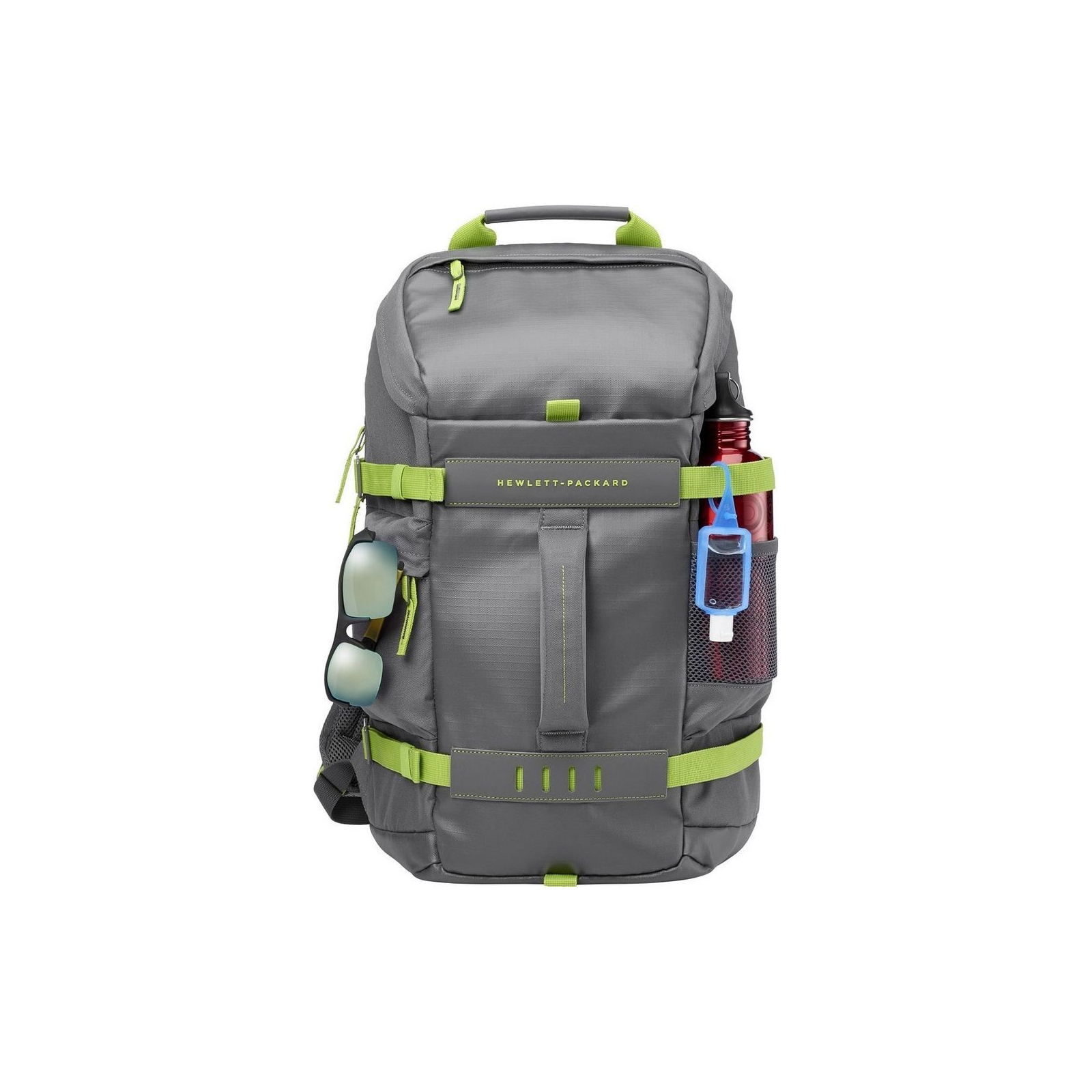 Рюкзак для ноутбука HP 15.6" Odyssey Grey/Green (L8J89AA) зображення 4
