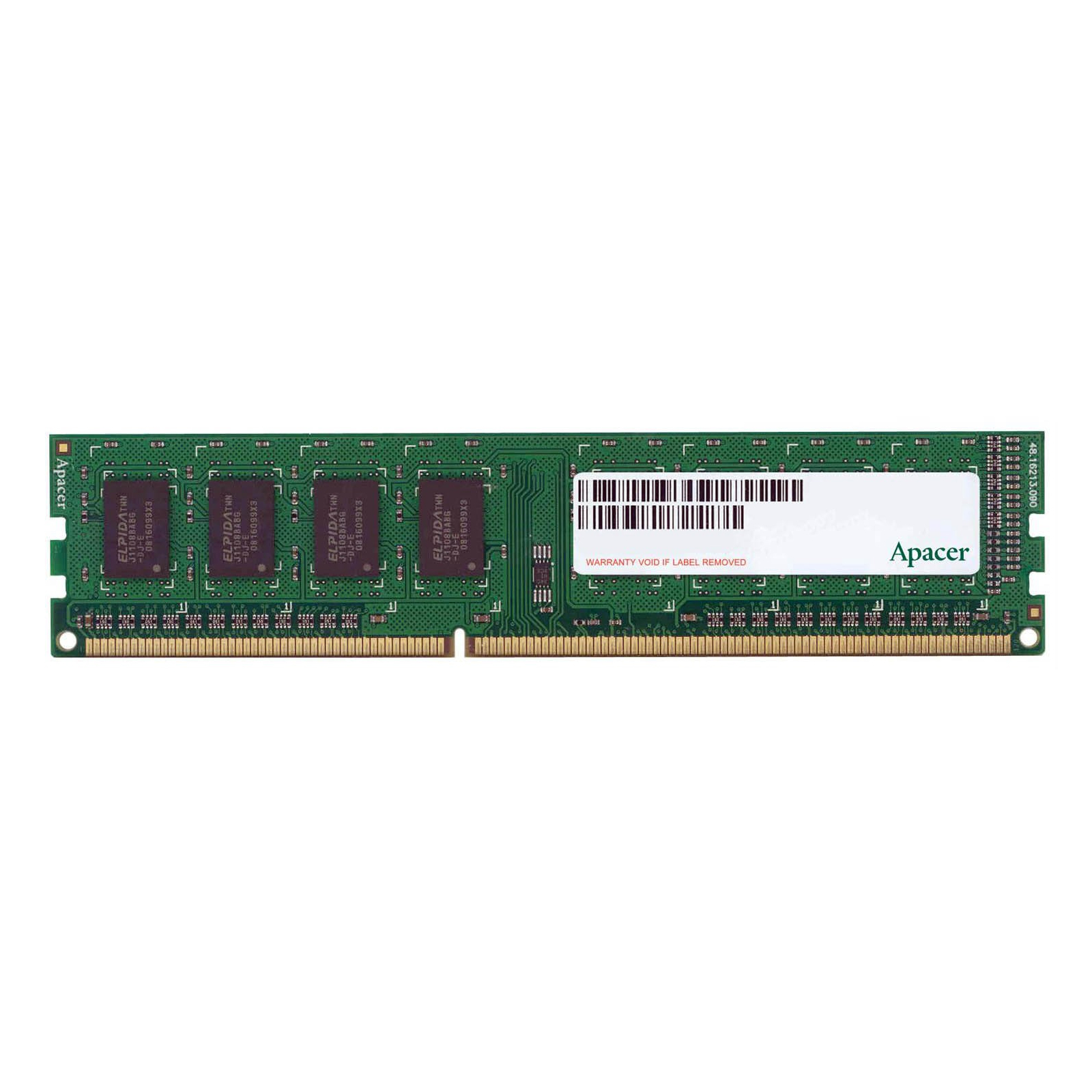Модуль пам'яті для комп'ютера DDR3 2GB 1600 MHz Apacer (AU02GFA60CAQBGC)