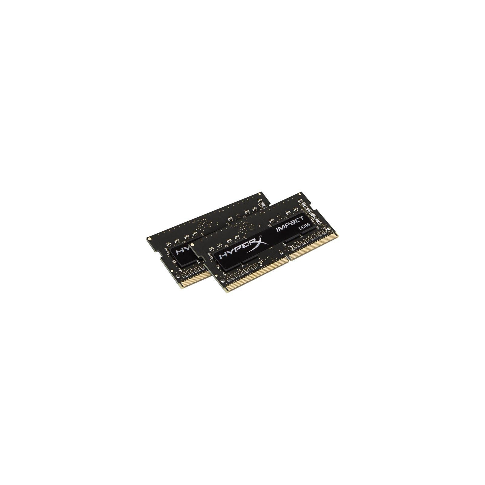 Модуль пам'яті для ноутбука SoDIMM DDR4 16GB (2x8GB) 2400 MHz HyperX Impact Kingston Fury (ex.HyperX) (HX424S14IB2K2/16) зображення 2