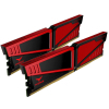 Модуль пам'яті для комп'ютера DDR4 8GB (2x4GB) 2400 MHz Vulcan Red Team (TLRED48G2400HC14DC01) зображення 2