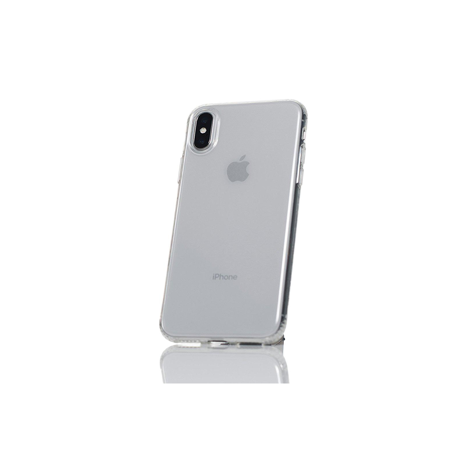 Чохол до мобільного телефона для Apple iPhone X/XS Clear tpu (Transperent) Laudtec (LC-AIX) зображення 4