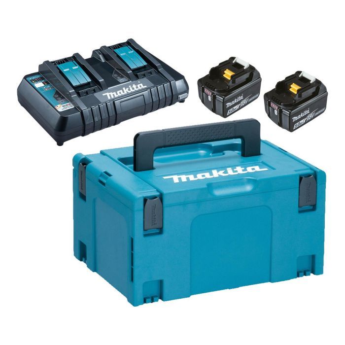 Аккумулятор к электроинструменту Makita LXT (BL1850Bx2, DC18RD, Makpac3) (197629-2)