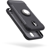 Чехол для мобильного телефона Laudtec для Samsung J7 2017/J730 Ring stand (black) (LR-J730-BC) изображение 2