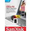 USB флеш накопичувач SanDisk 64GB Ultra Fit USB 3.1 (SDCZ430-064G-G46) зображення 6